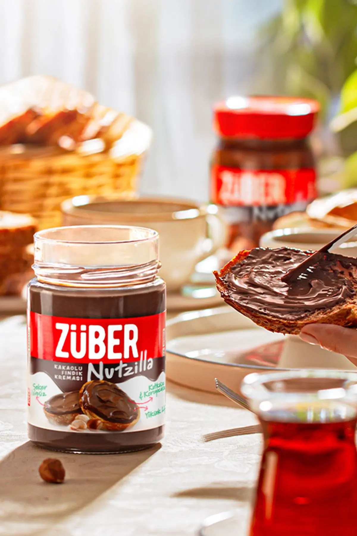 Nutzilla Fındık Kreması Kakaolu 315g X 2 Adet