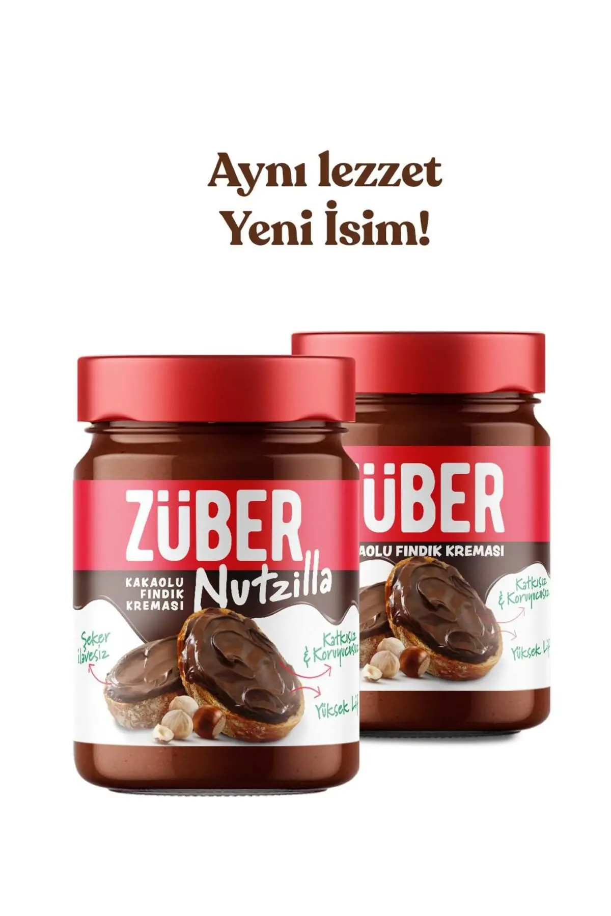 Züber Nutzilla Fındık Kreması Kakaolu 315g X 2 Adet