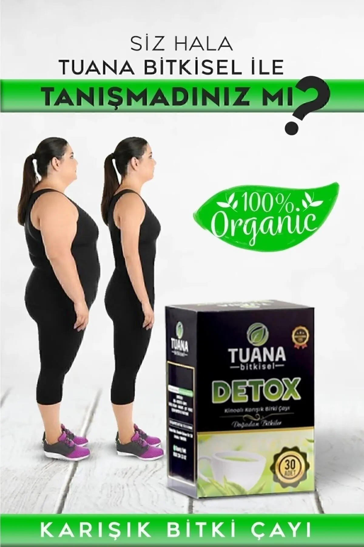 Tuvana Bitkisel Zayıflama Yardımcı Bitkisel Karışımlı Detox Form Çayı