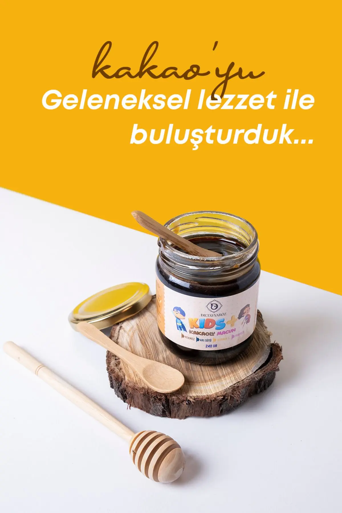 Çocuk Macunu -kakao Propolis Pekmez Arı Sütü Bal Ve Vitamin