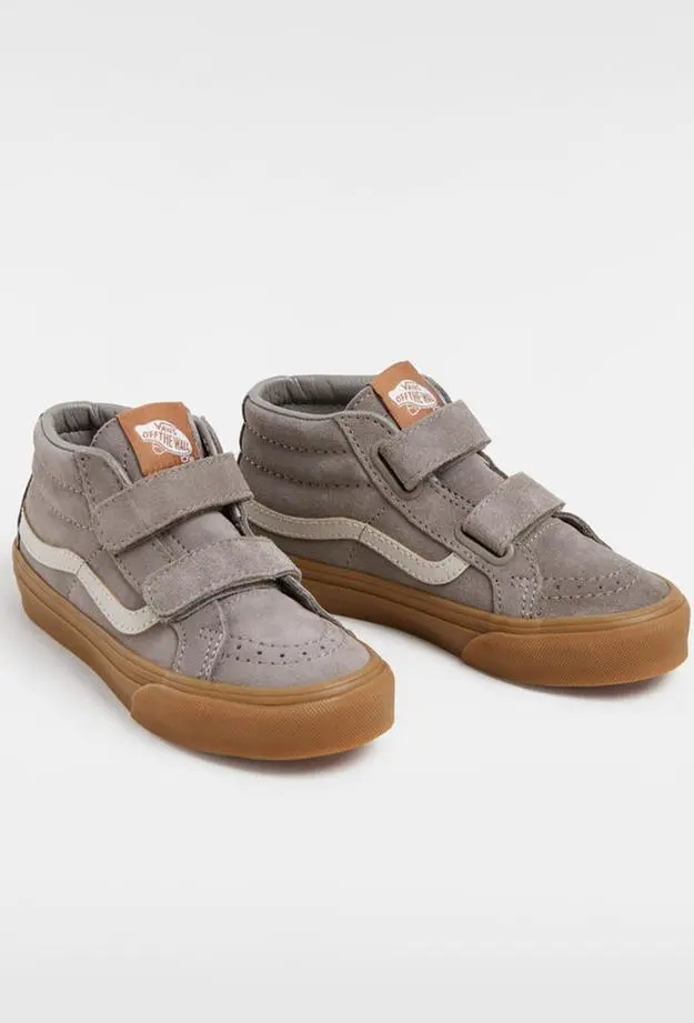 Vans Sk8-Mid Reissue V Bebek Gri Sneaker