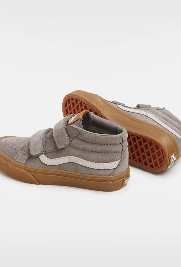 Vans Sk8-Mid Reissue V Bebek Gri Sneaker