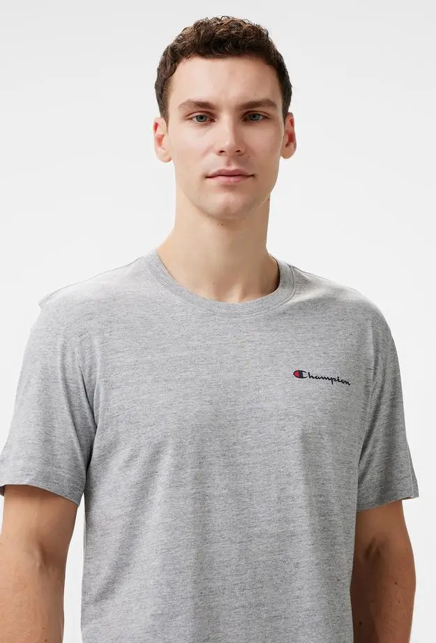 Champion Erkek Gri T-Shirt
