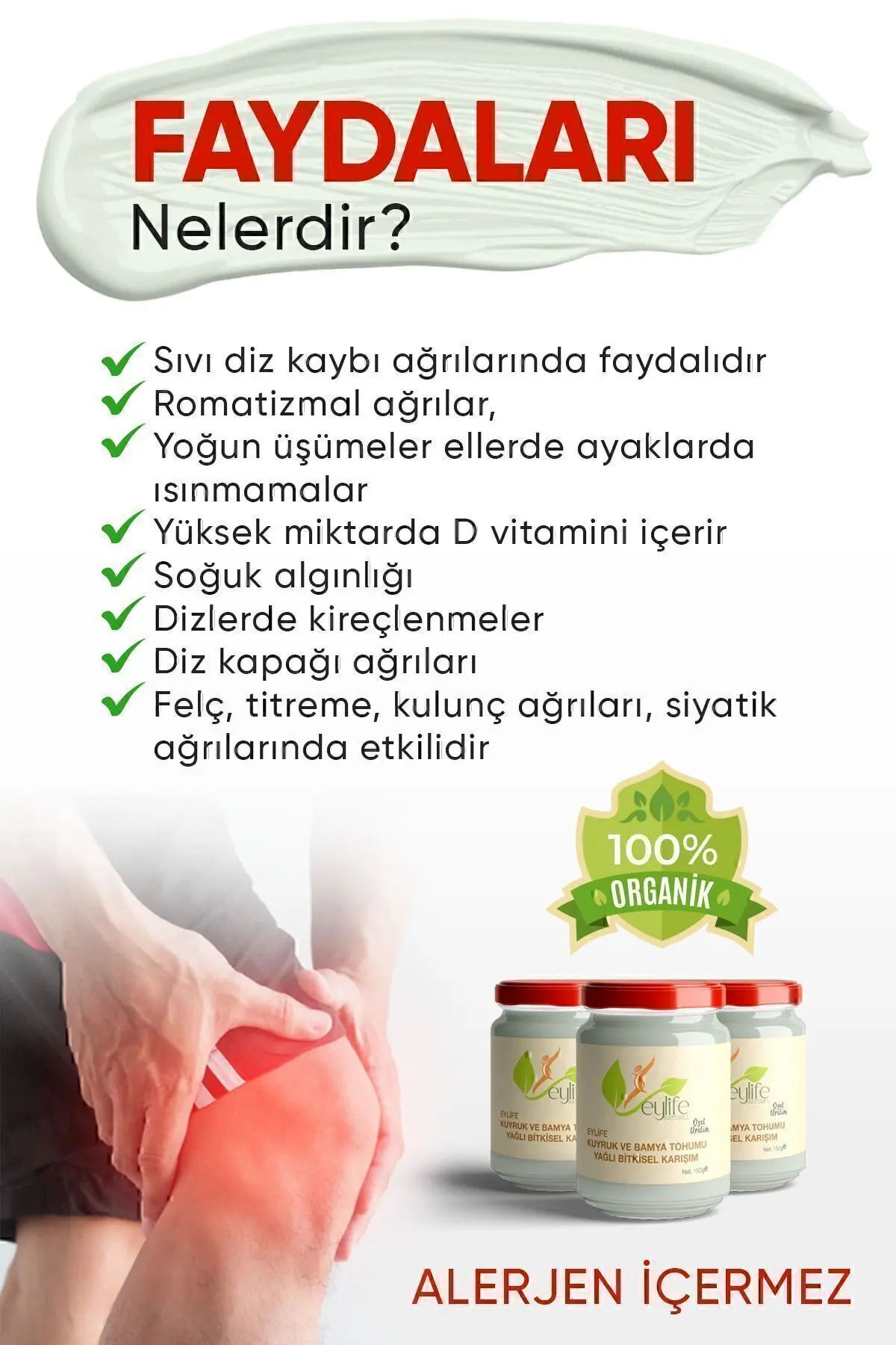 Kuyruk Ve Bamya Tohumu Yağlı Bitkisel Karışım 100 Gr