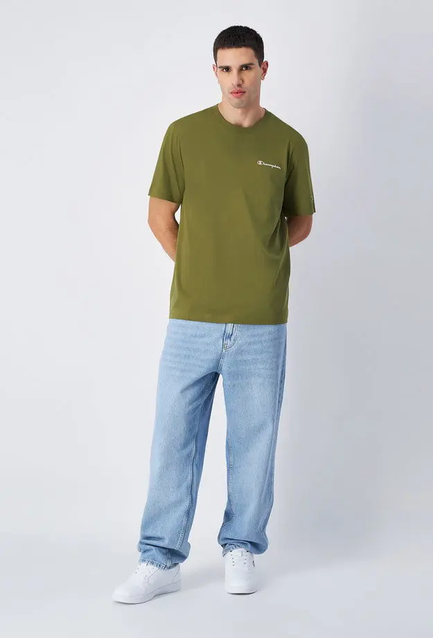 Champion Erkek Haki T-Shirt