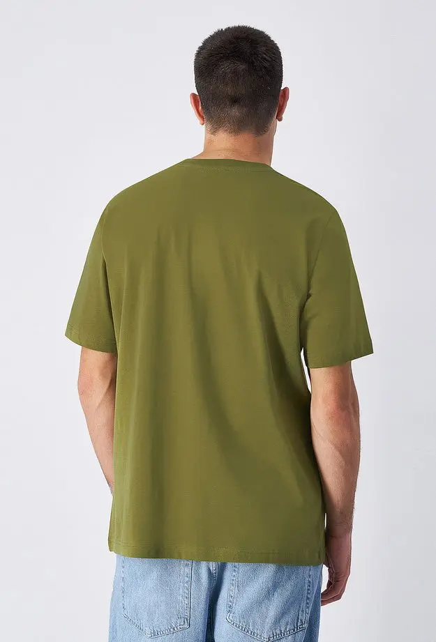 Champion Erkek Haki T-Shirt