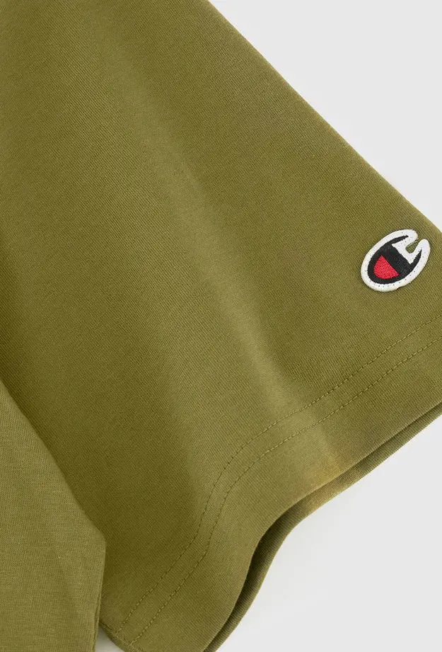 Champion Erkek Haki T-Shirt