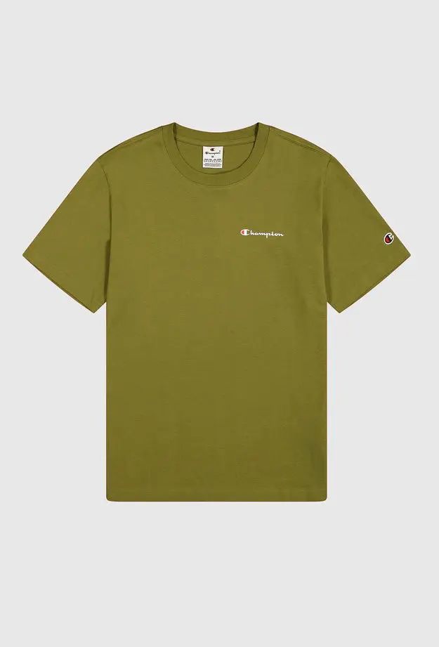 Champion Erkek Haki T-Shirt