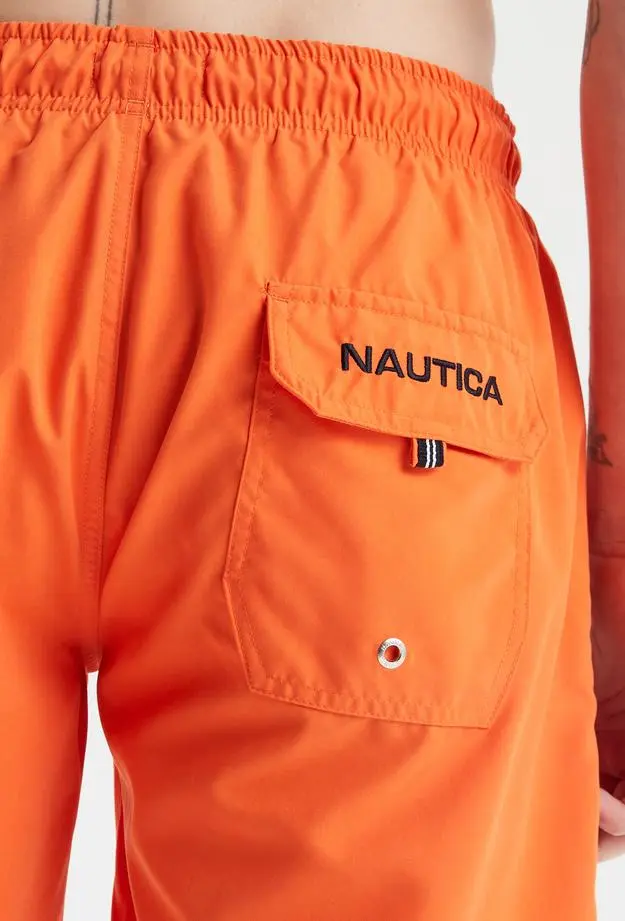 Nautica Erkek Turuncu Mayo Şort