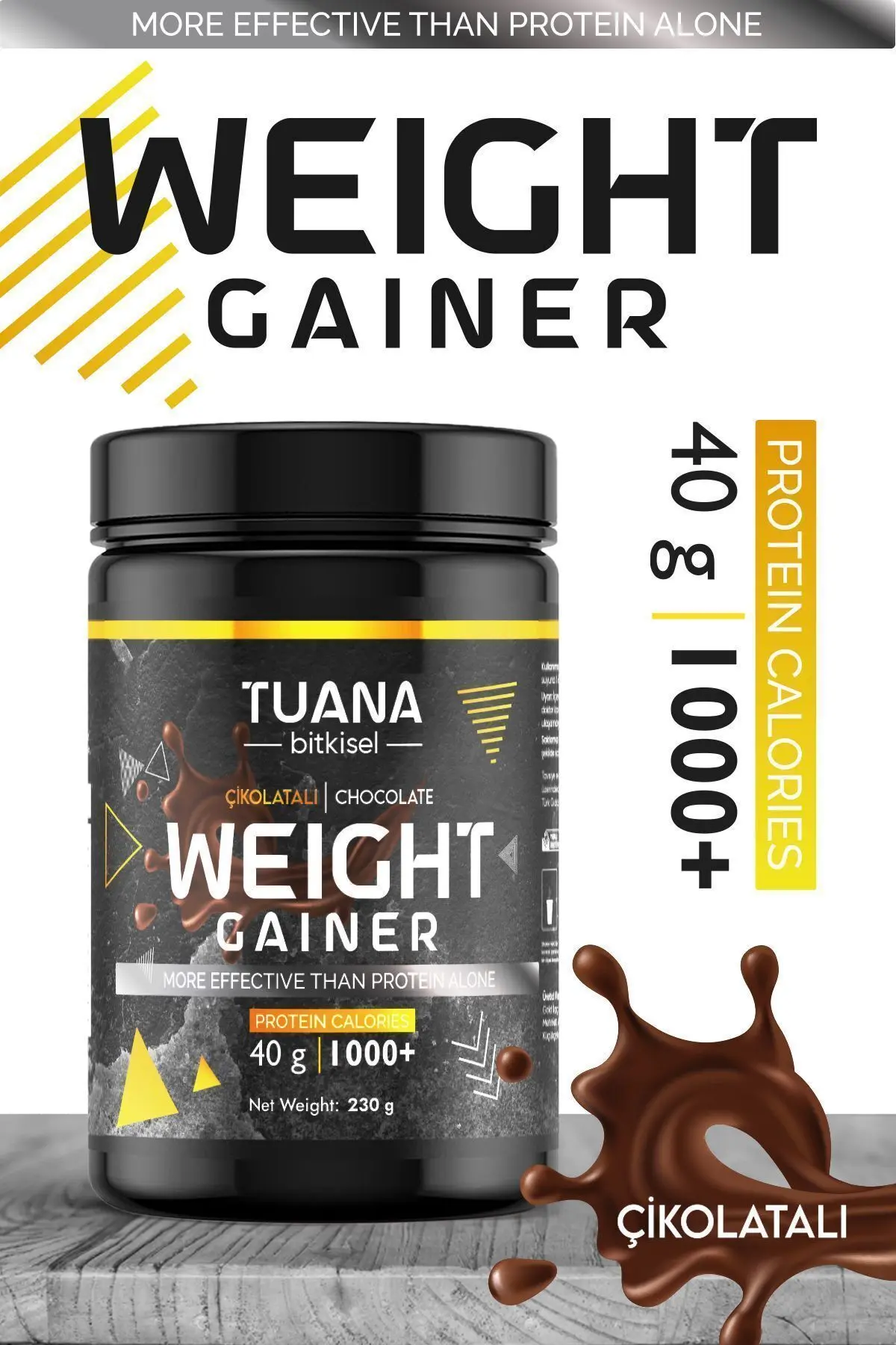 Kilo aldırıcı iştah açıcı çikolata aromalı toz 230 gr
