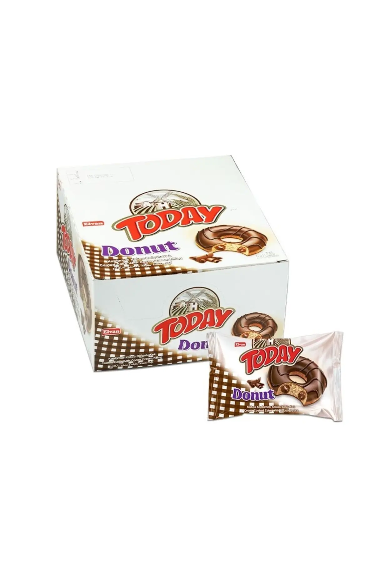 Today Donut Kek Kakaolu 35 Gr. 24 Adet (1 Kutu)