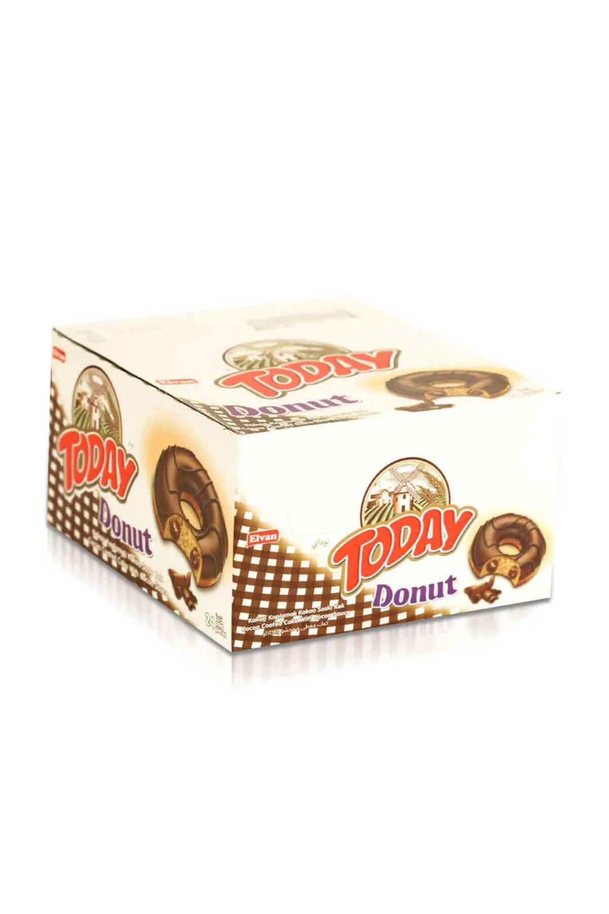 Today Donut Kek Kakaolu 35 Gr. 24 Adet (1 Kutu)