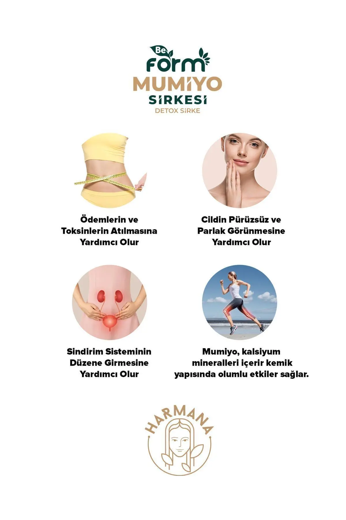 Beform - Mumiyo Sirkesi, Detox Sirke 250 ml