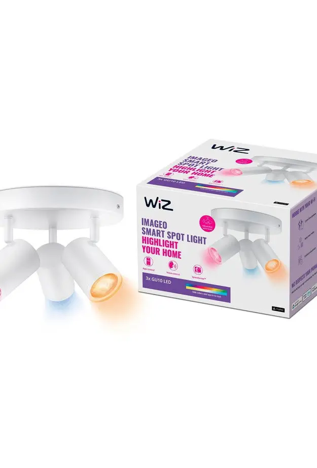 WiZ Imageo 3'lü Spot Akıllı Tavan Lambası