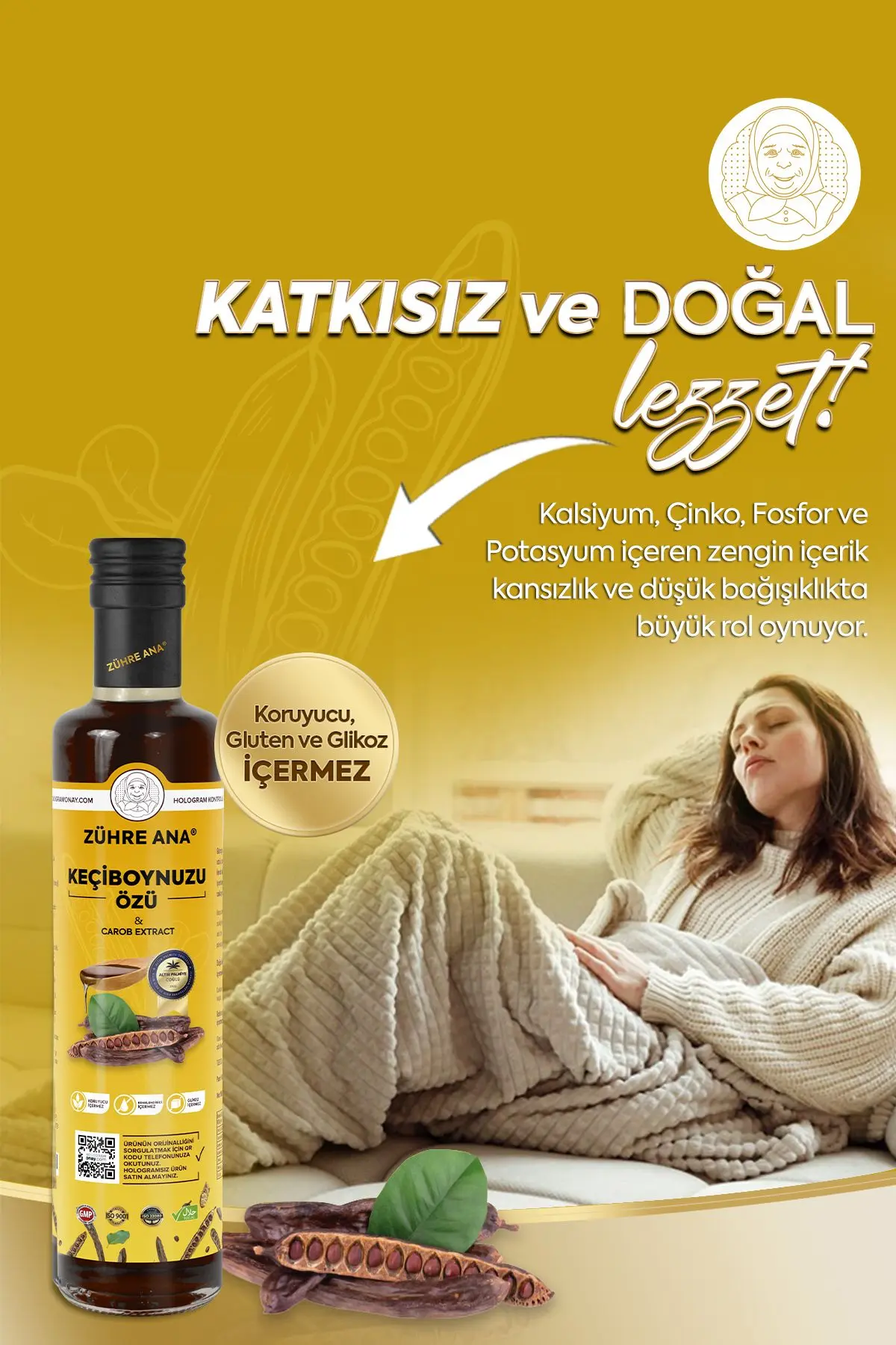 Keçiboynuzu Özü 350 Gr