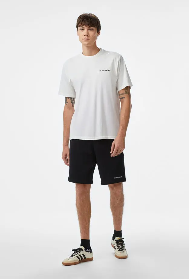 Les Benjamins Erkek Beyaz T-Shirt