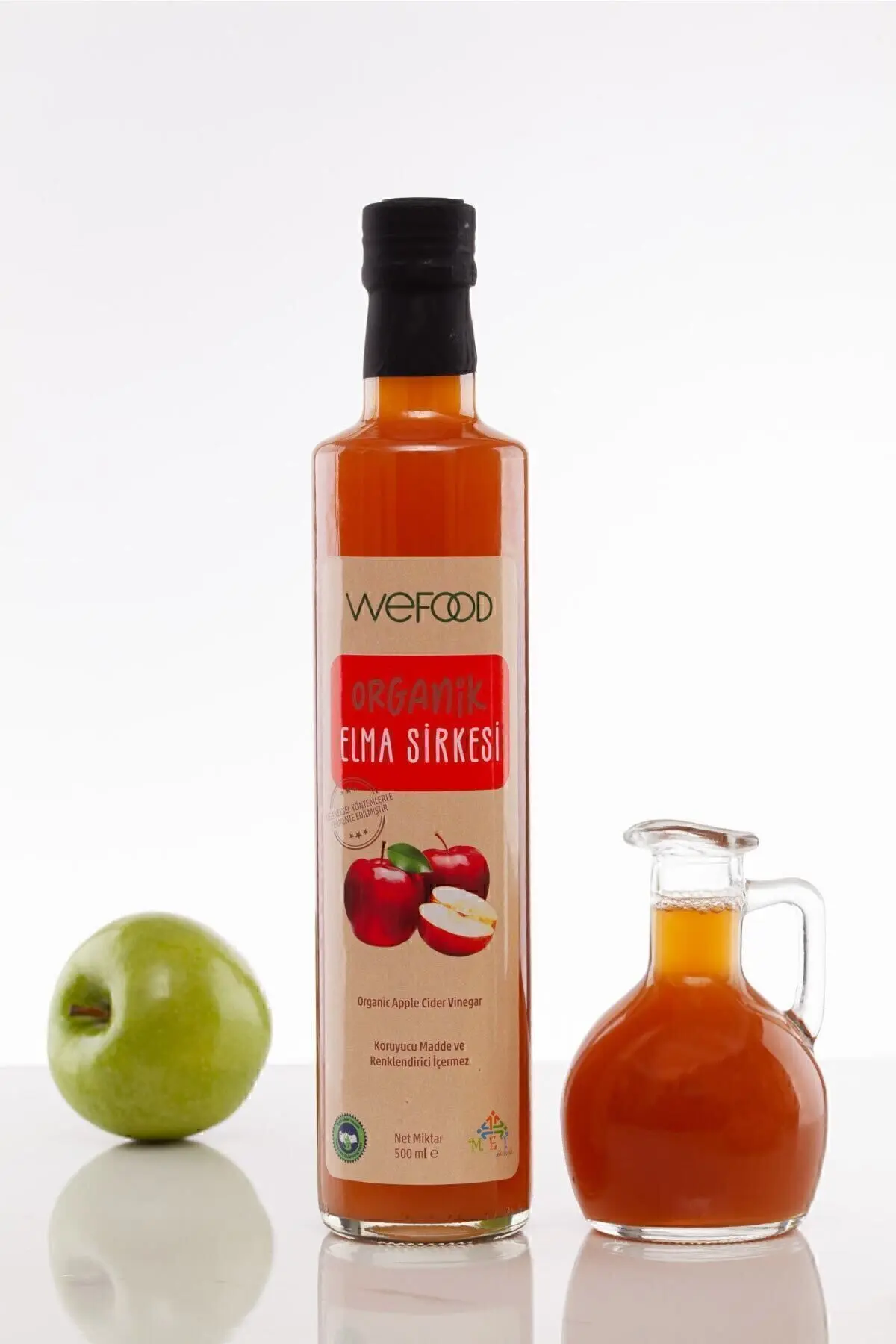 Organik Elma Sirkesi 500 ml