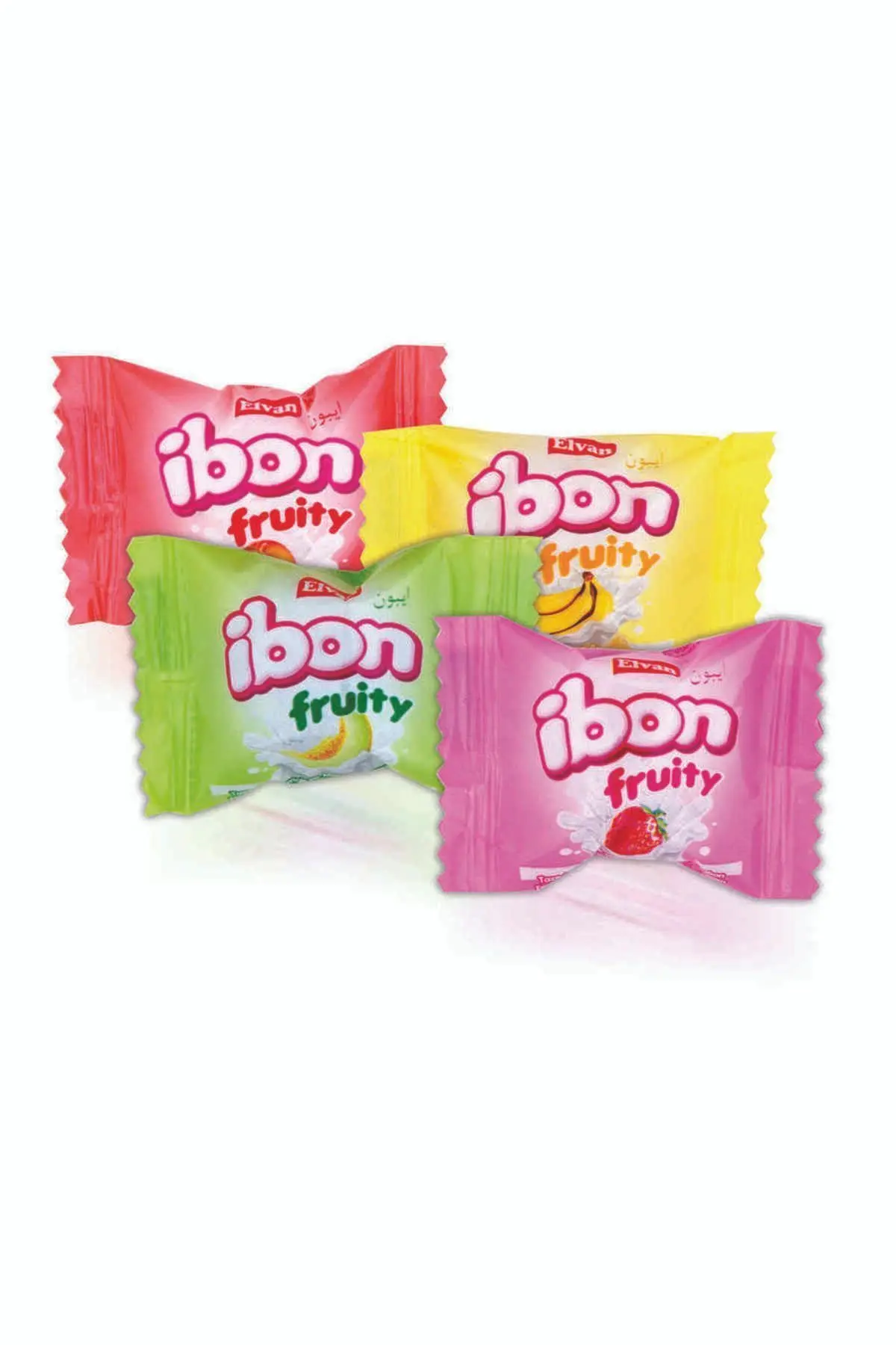 Ibon Sütlü Meyveli Şeker 1000 Gr. Silindir (1 Kutu)