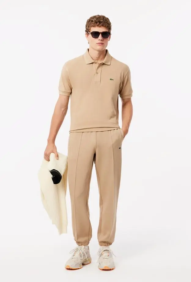 Lacoste Erkek Regular Fit Bej Eşofman Altı