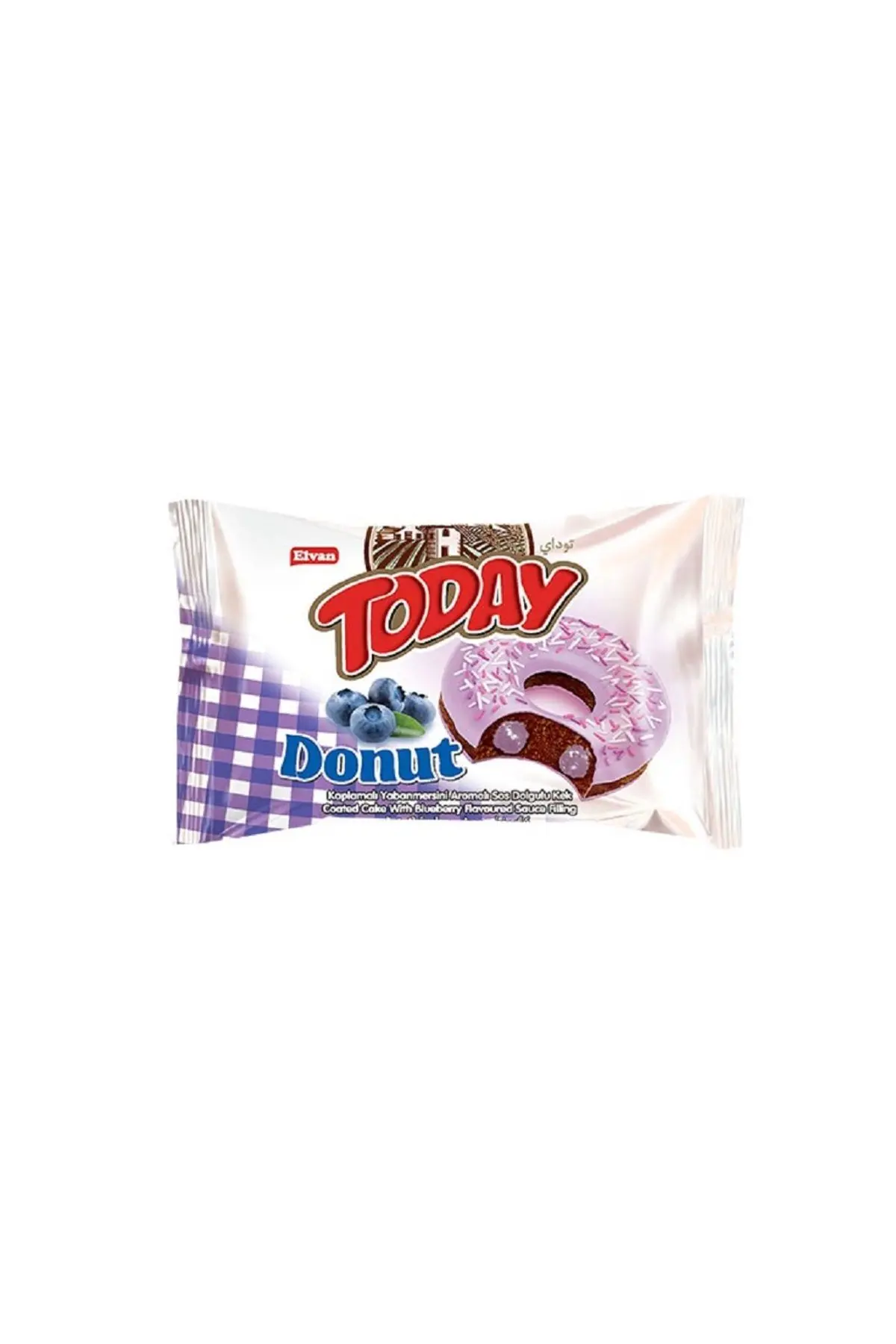 Today Donut Kek Yabanmersinli 40Gr. 24 Adet (1 Kutu)