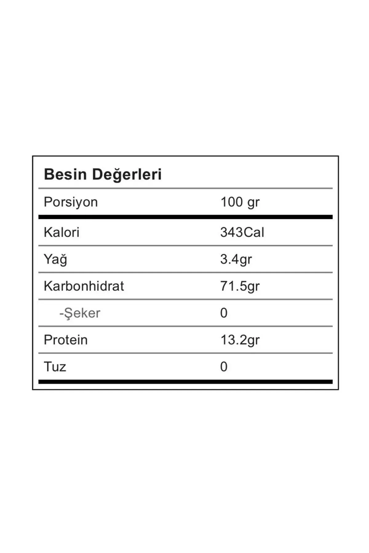 Glutensiz %100 Karabuğday Patlağı (125 Gr)