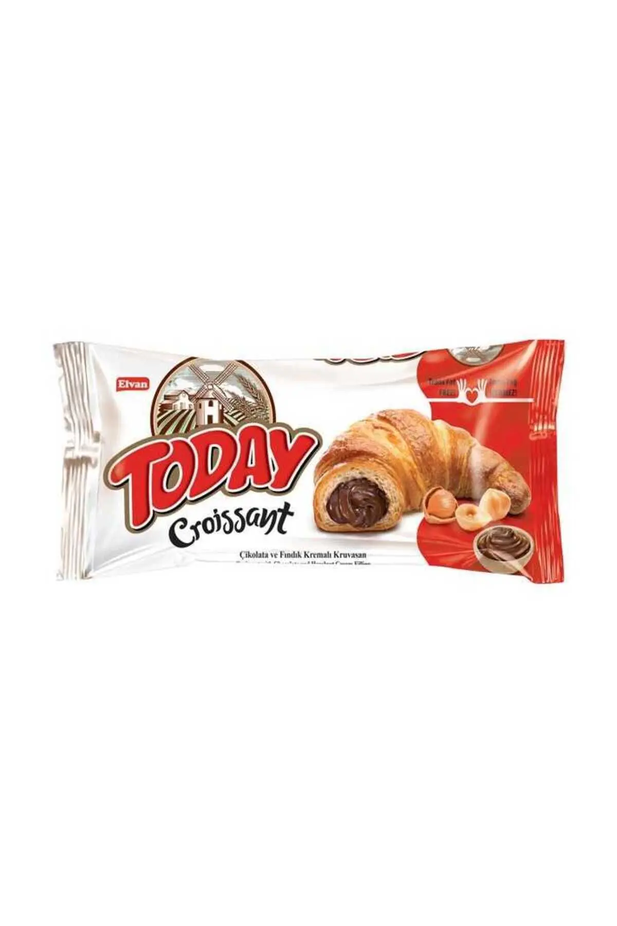 Today Kruvasan Çikolatalı 40 Gr. 6 Adet (1 KUTU)