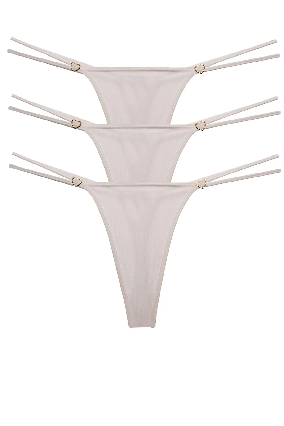 Vanilya Secret İpli Tanga Pamuk 3'Lü Paket