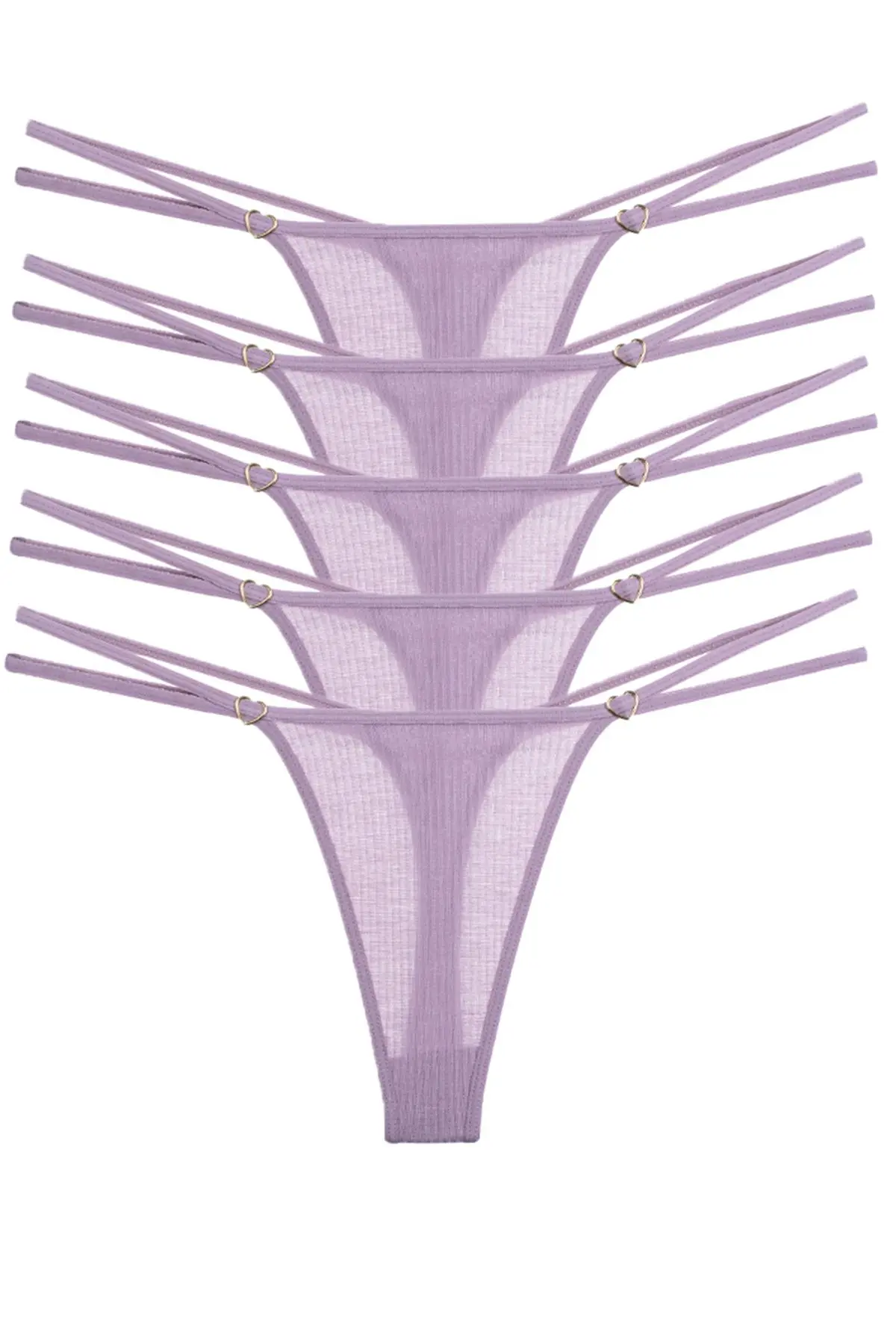 Vanilya Secret İpli Tanga Pamuk 5'Li Paket