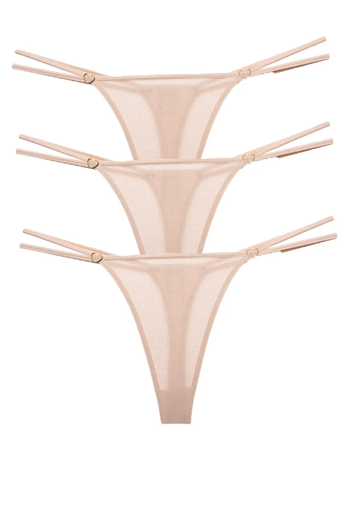 Vanilya Secret İpli Tanga Pamuk 3'Lü Paket