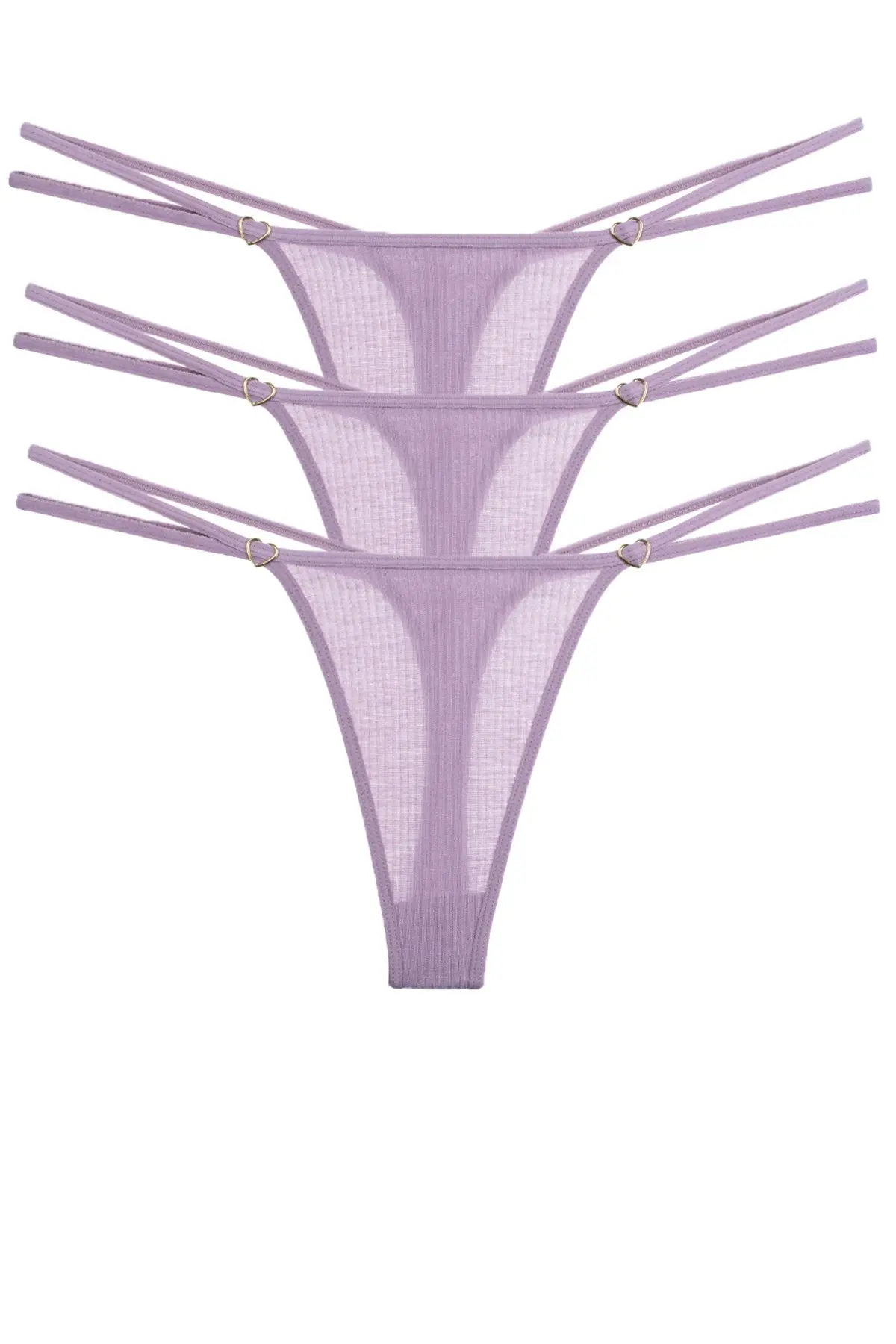 Vanilya Secret İpli Tanga Pamuk 3'Lü Paket