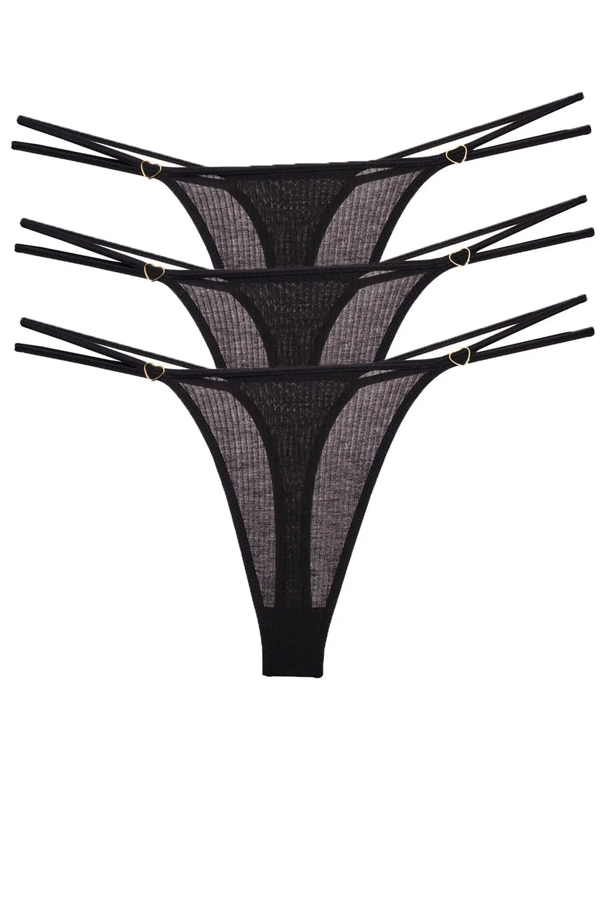 Vanilya Secret İpli Tanga Pamuk 3'Lü Paket