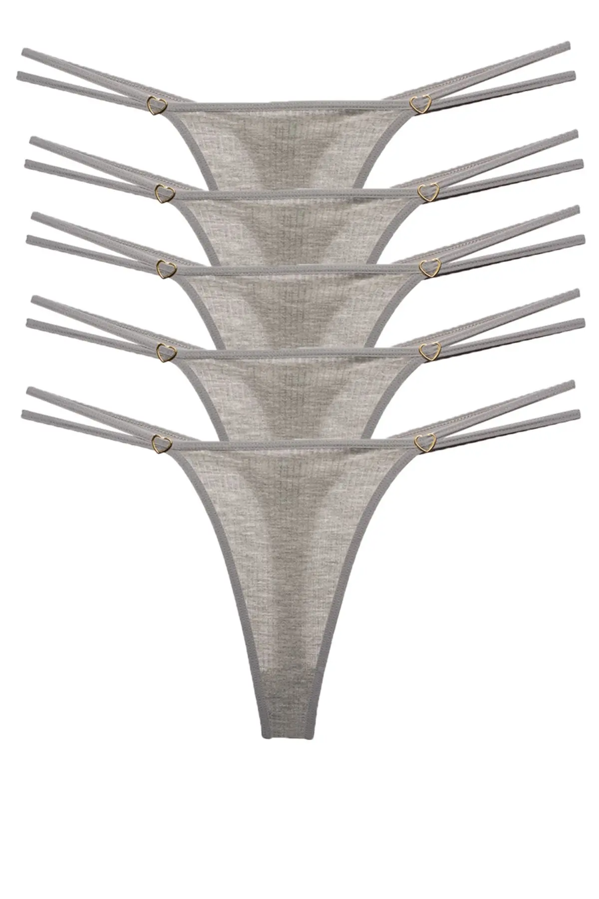 Vanilya Secret İpli Tanga Pamuk 5'Li Paket