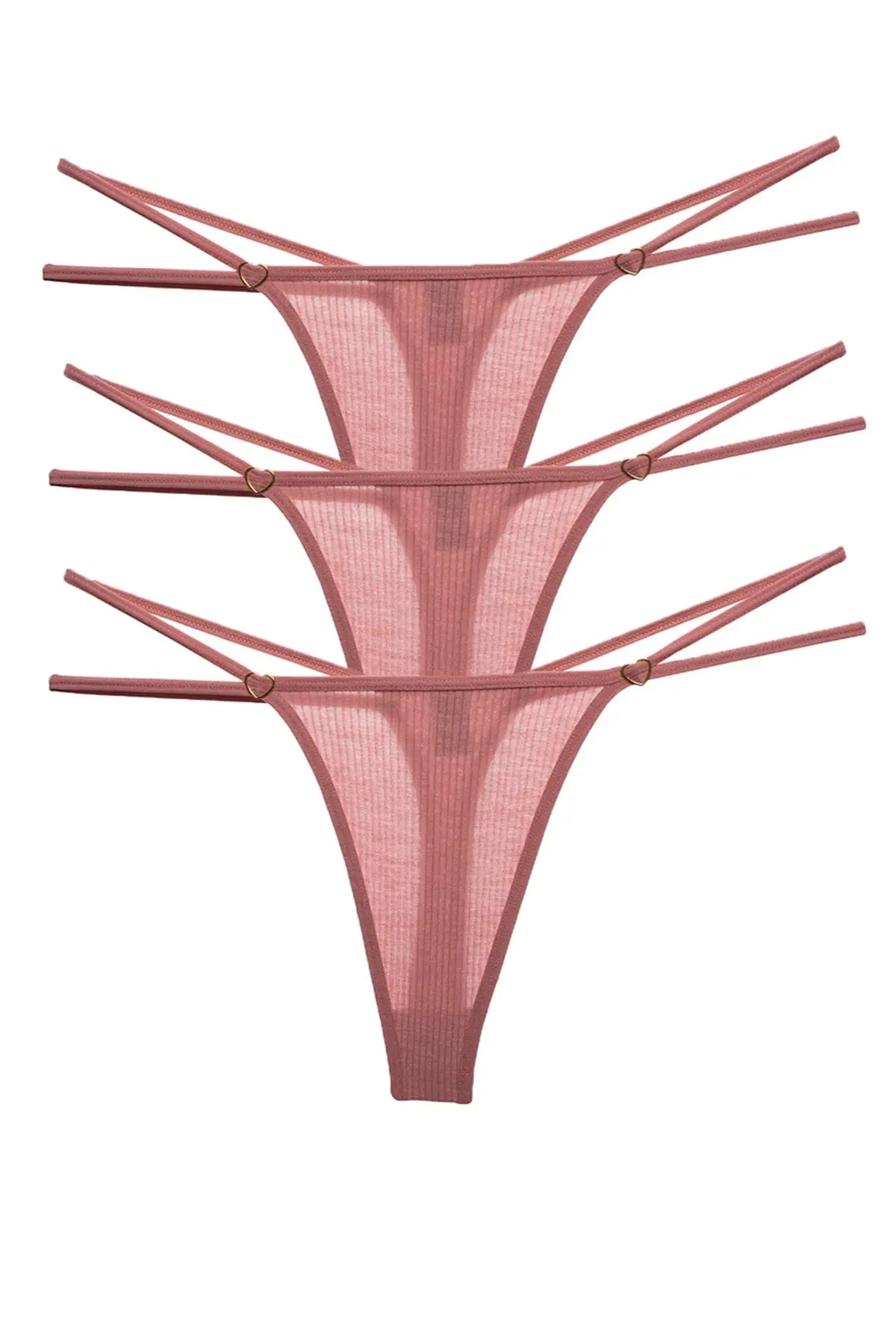 Vanilya Secret İpli Tanga Pamuk 3'Lü Paket