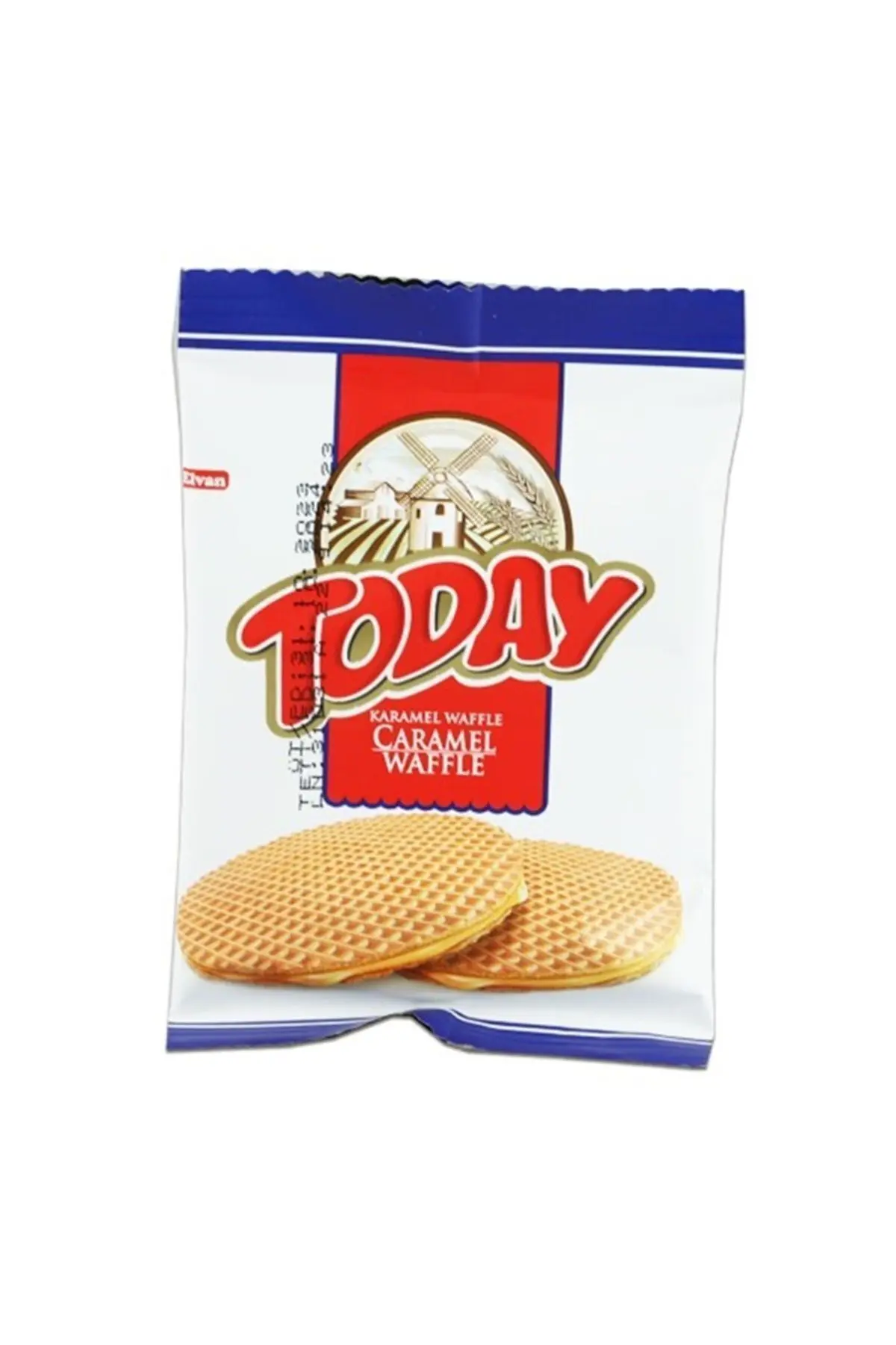 Caramel Waffle 22 gr 24 Adet 1 Kutu