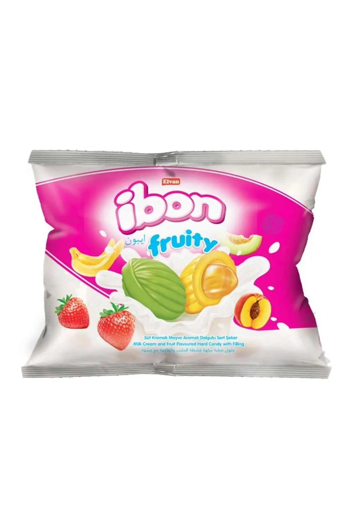 Ibon Sütlü Meyveli Şeker 300 Gr. (1 Paket)