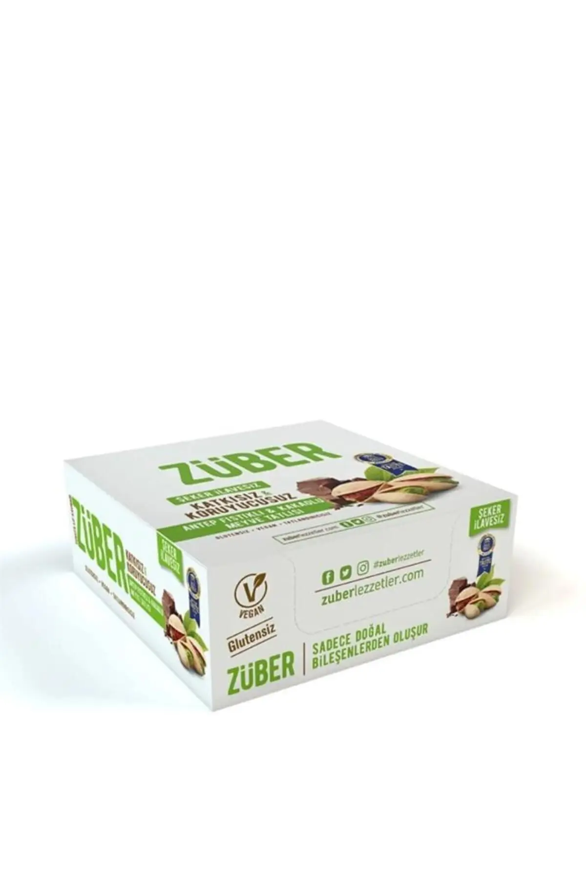 Meyve Bar Antep Fıstıklı Ve Kakaolu 40g X 12 Adet