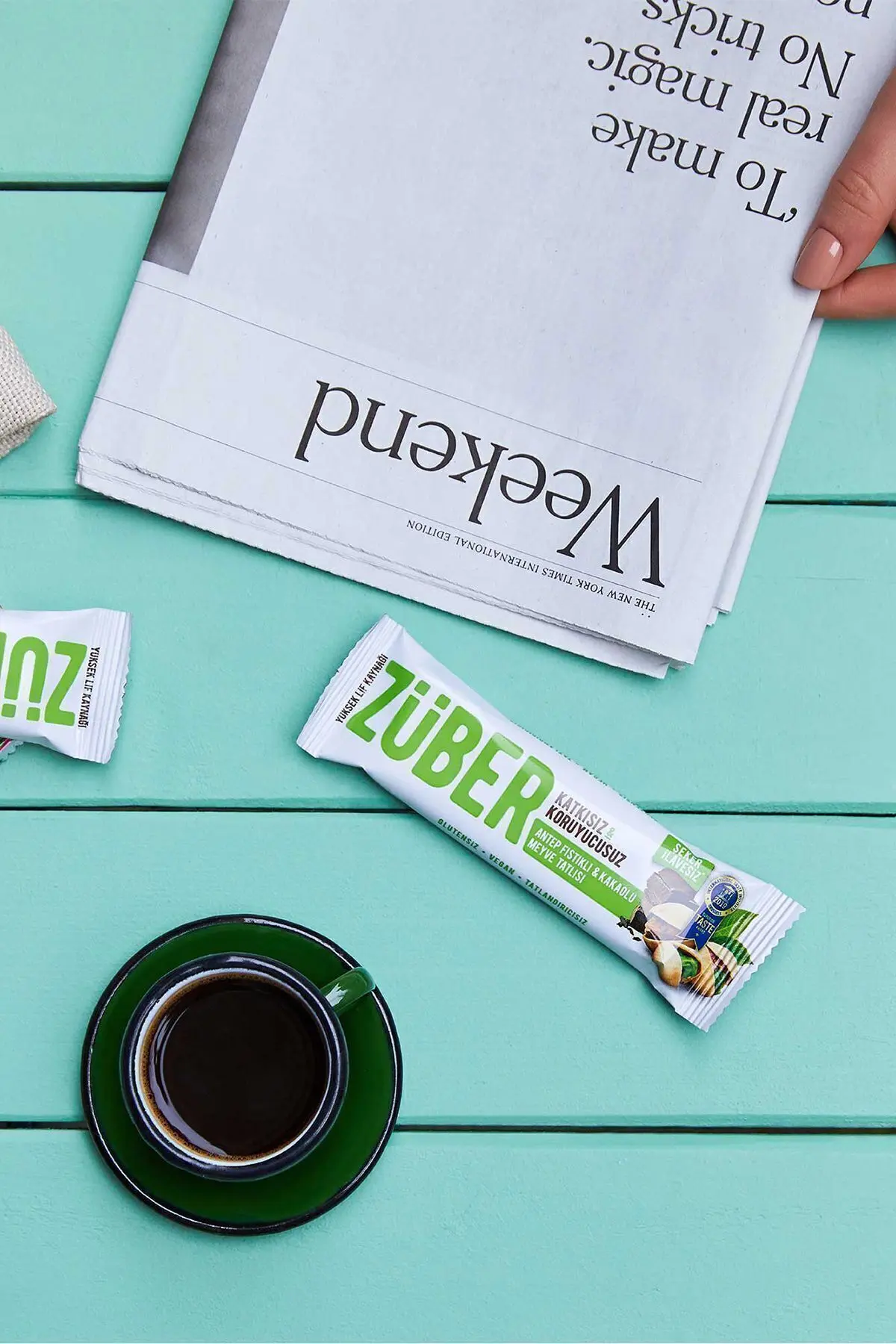 Meyve Bar Antep Fıstıklı Ve Kakaolu 40g X 12 Adet
