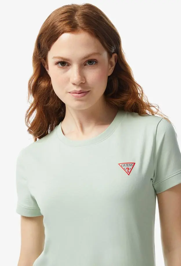 Guess Kadın Yeşil T-Shirt