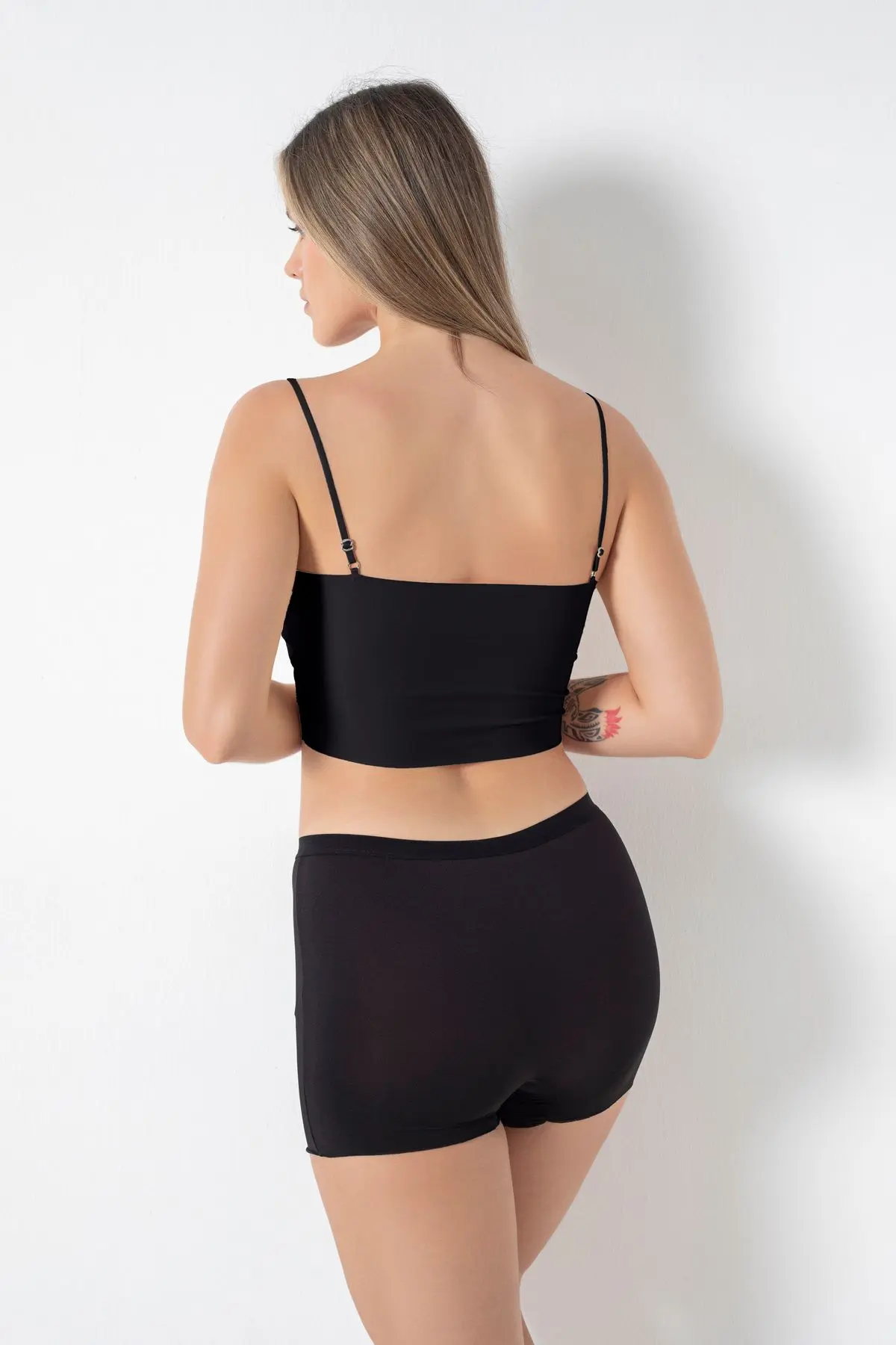 Basic Lazer Kesim Dikişsiz Kadın Boxer/şort 2400