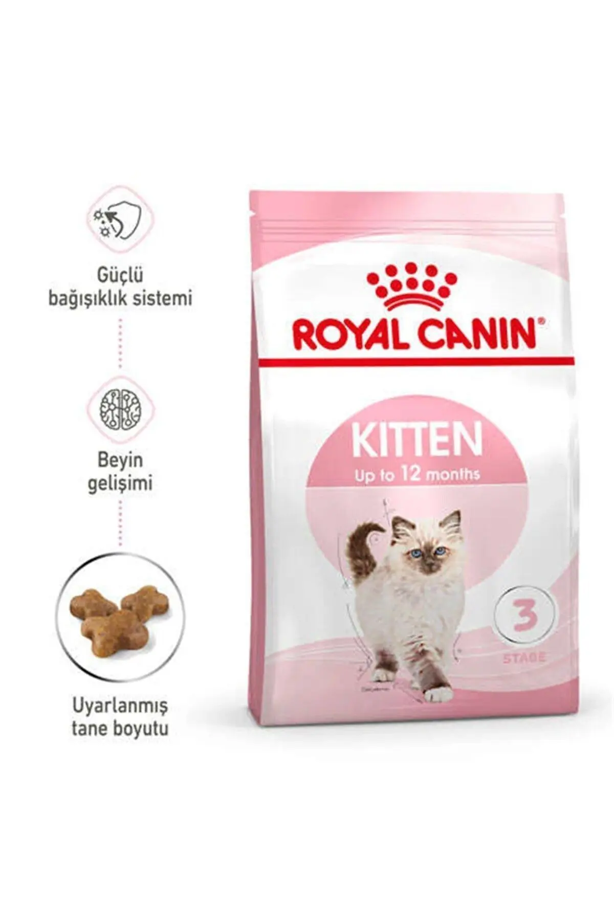 Kitten Yavru Kuru Kedi Maması 2 Kg