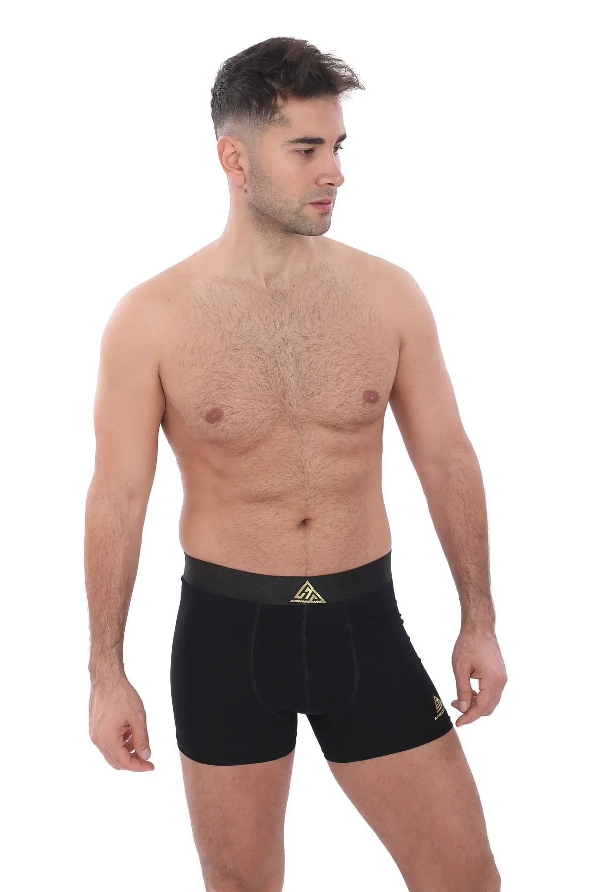 5'li lüks kutu pamuklu ve likralı erkek boxer