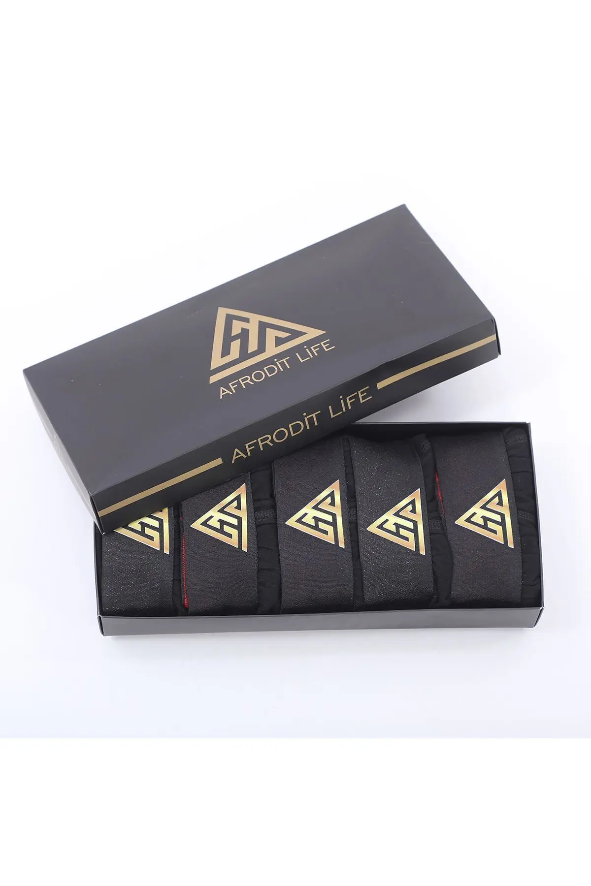 5'li lüks kutu pamuklu ve likralı erkek boxer