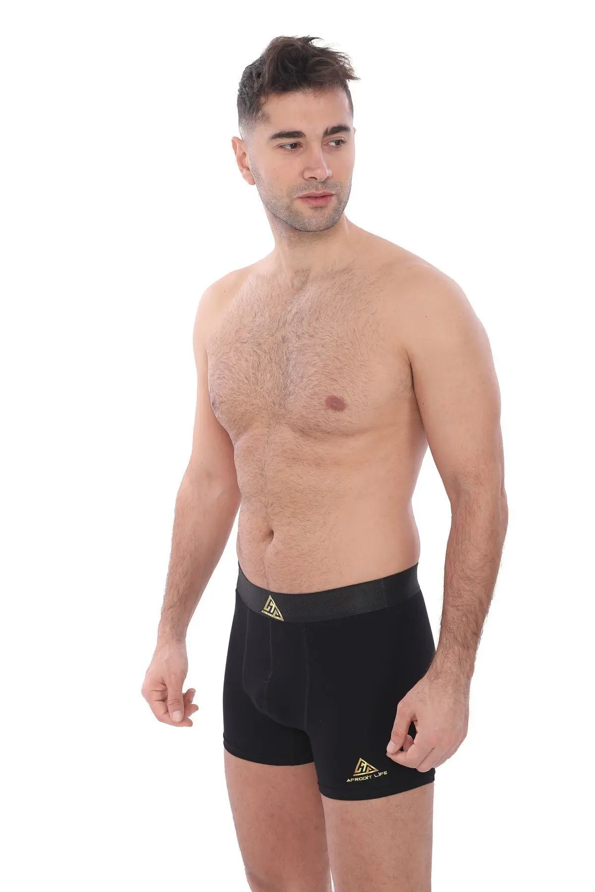 5'li lüks kutu pamuklu ve likralı erkek boxer