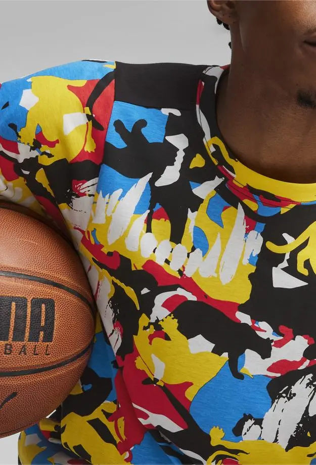 Puma Winners Circle Erkek Siyah T-Shirt