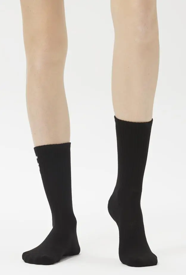 United Unisex Siyah Çorap