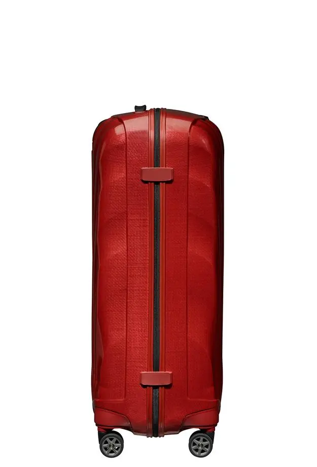 Samsonite C-Lite - Spinner Kırmızı 4 Tekerlekli Büyük Boy Valiz 75cm