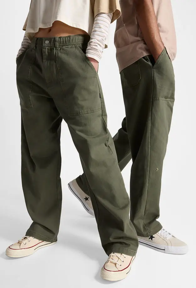 Converse Go-To Harbor Unisex Haki Pantolon