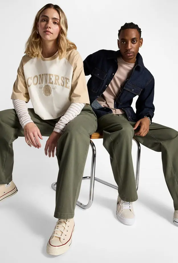 Converse Go-To Harbor Unisex Haki Pantolon