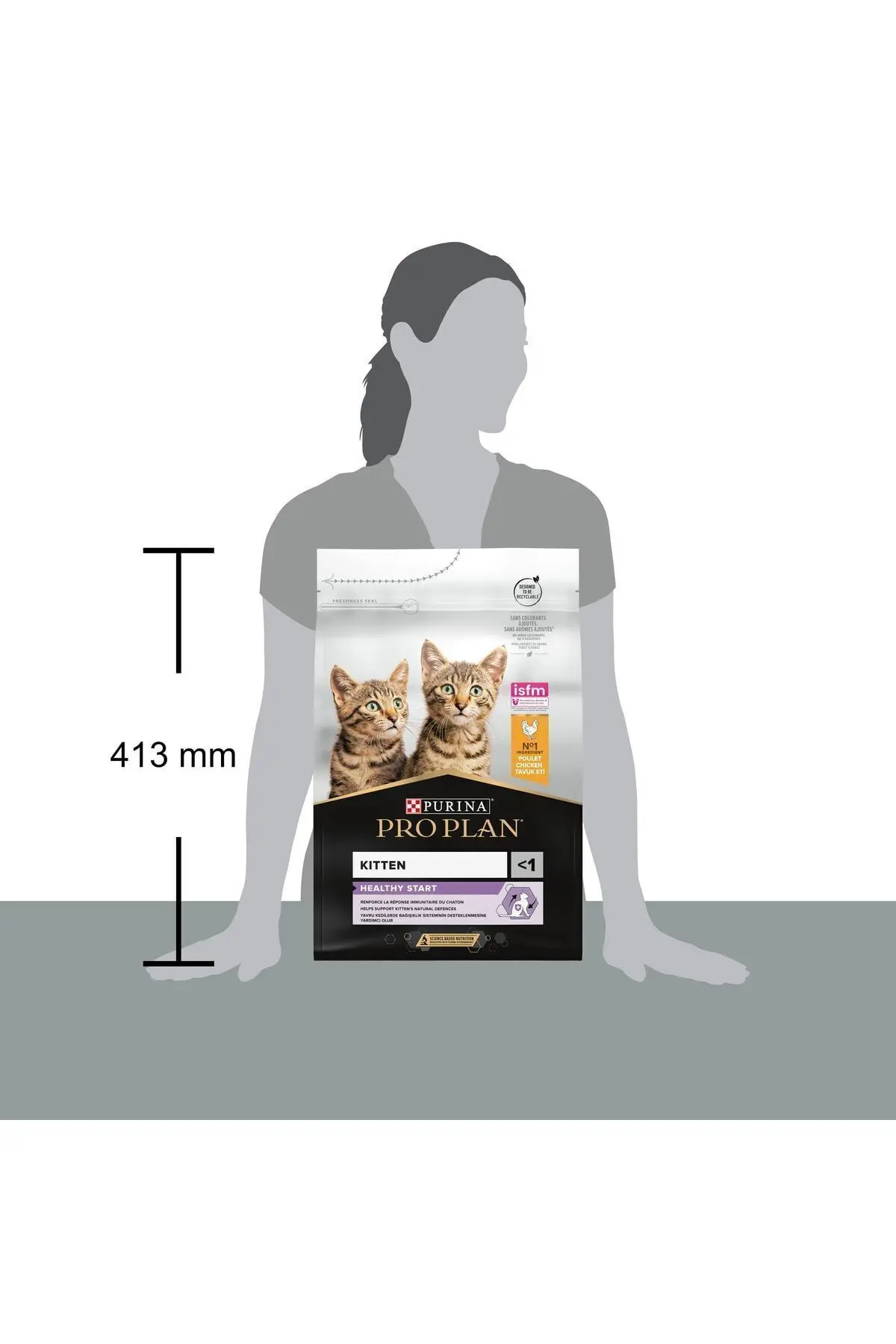 Original Kitten Chicken Tavuklu Junior Yavru Kedi Maması 3 Kg
