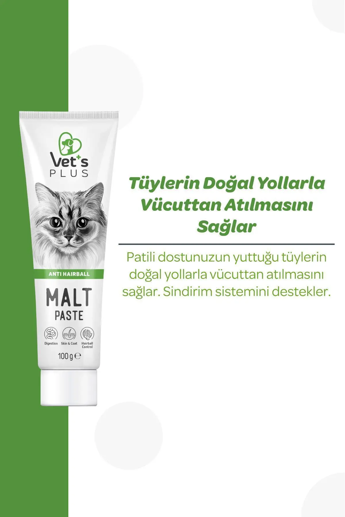 Anti-hairball Malt Macun 100gr (TÜY YUMAĞI ÖNLEYİCİ)